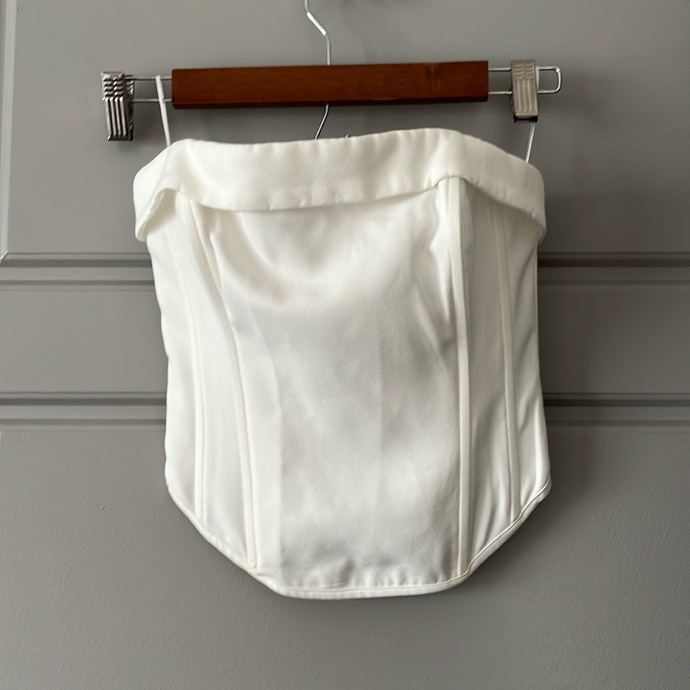 Showpo corset crop top. Never worn, no tags